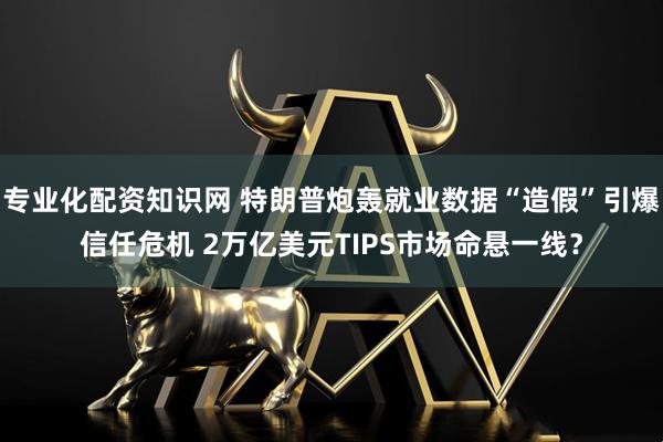 专业化配资知识网 特朗普炮轰就业数据“造假”引爆信任危机 2万亿美元TIPS市场命悬一线？